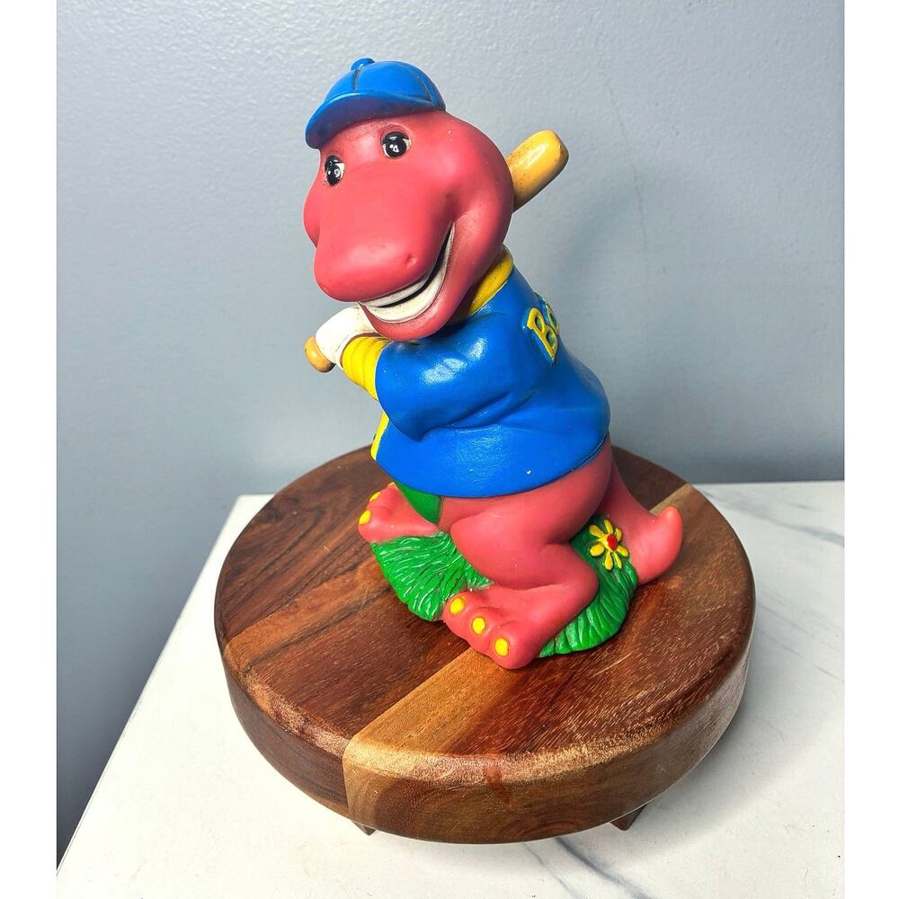 Barney Baseball Bank Coin Slot Kids Room Decor